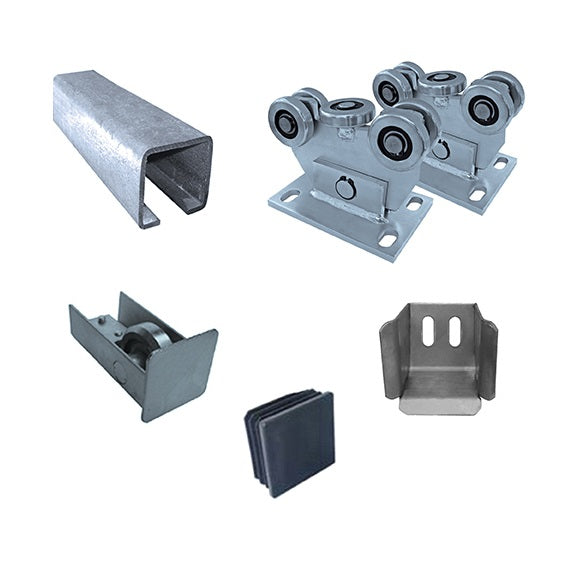 Cantilever sliding gate set up to 4m Zn, 60x60mm