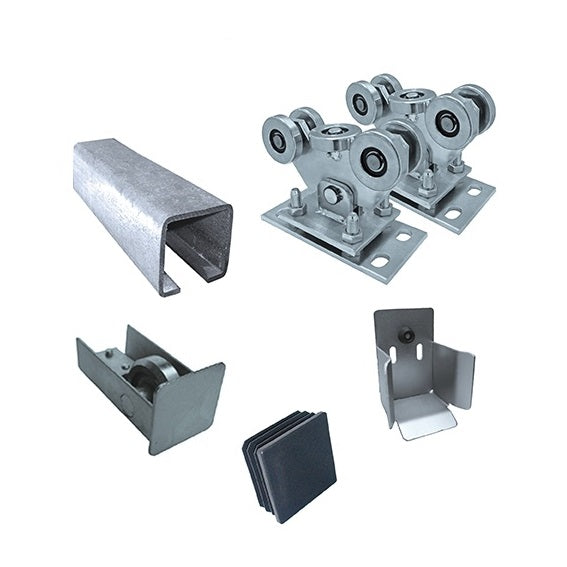 Cantilever gate set up 5,5m Zn, 78x78mm