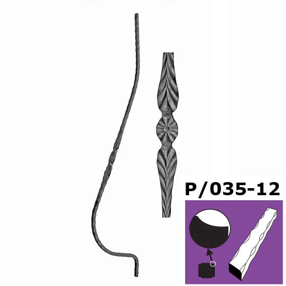 Bar decor h950mm, T10/702-1