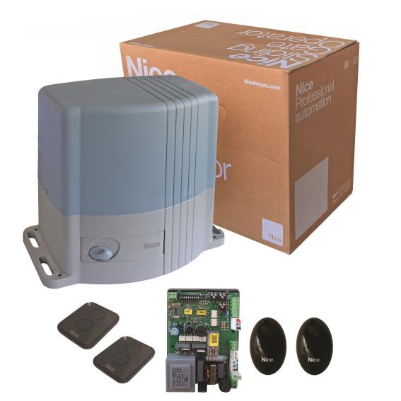 NICE automation for sliding gates, set, max 1500kg