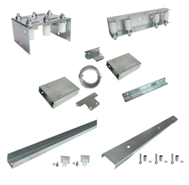 Telescopic system for sliding gates, max 4m