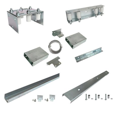 Telescopic system for sliding gates, max 8m