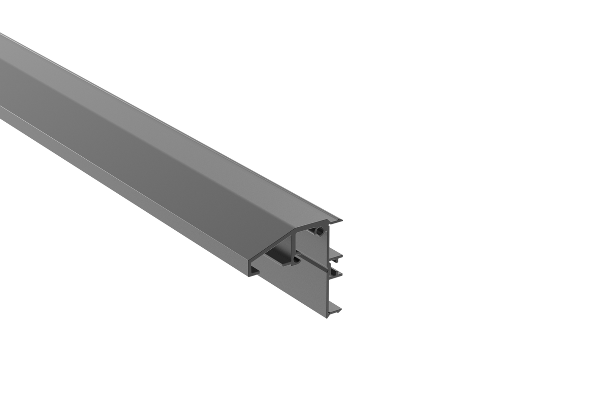 Guiding profile bottom for sliding gates 6000mm R7016