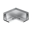 AL. profile, top mount  90° IN corner