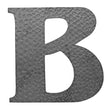 Forged letter "B" h170mm