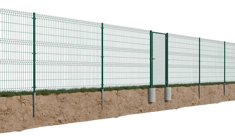 Ground screw 68x2,0x1000mm, 3xM10