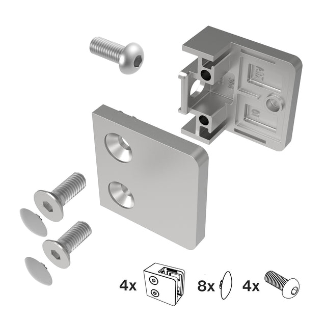 Glass Clamp - set