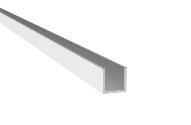Aluminium U profile AL 20x14x2mm t10mm