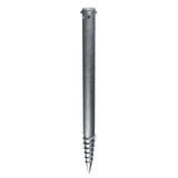Ground screw 76x2,5x1100mm, 3xM16