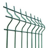 Welded panel fence ZnPVC 2500x2030x4mm green