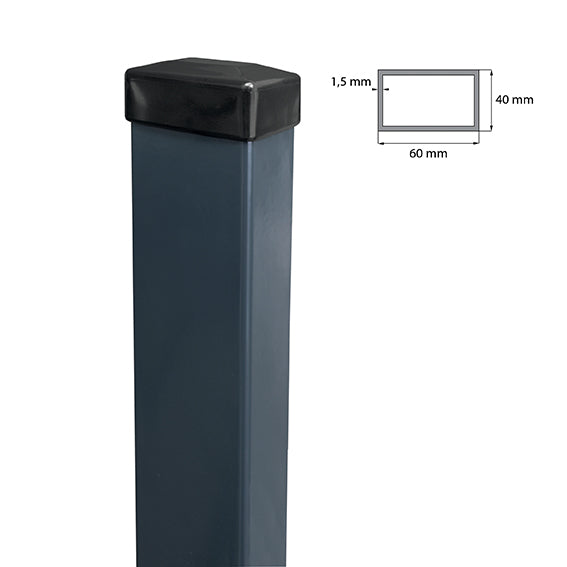 Jokel column ZnPVC RAL 7016 40x60x1600mm