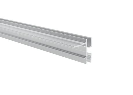 Aluminum fence adapter for fillings 20/22/24/26 - 6000mm