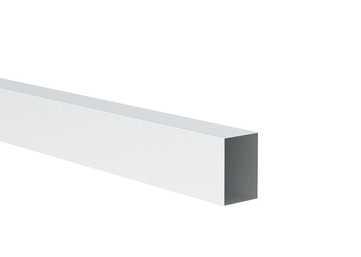 Aluminium fence infill 40x60x1  - 6000mm natural