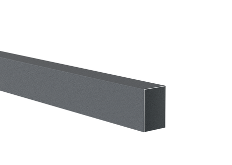 Aluminium fence panels 40x60x1 - 6000mm RAL7016