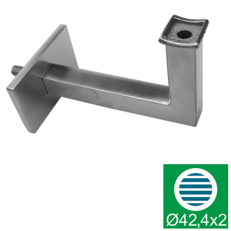Wall-mounted handrail bracket - flange