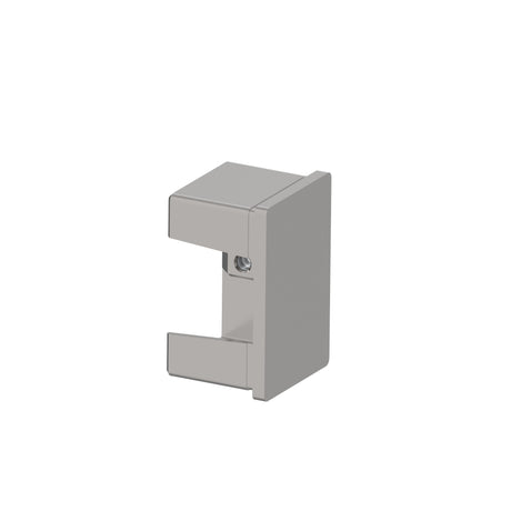 Glass clamp - end cap