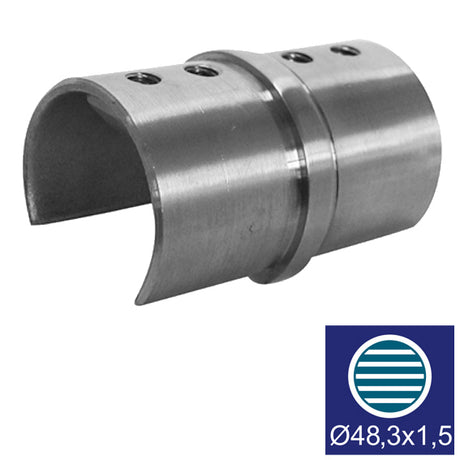 Stainless steel handrail connector