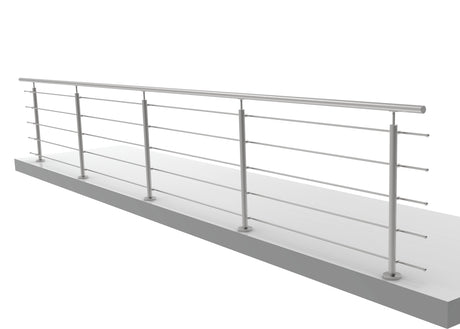 Stainless railing, AISI304, 6000x1000mm