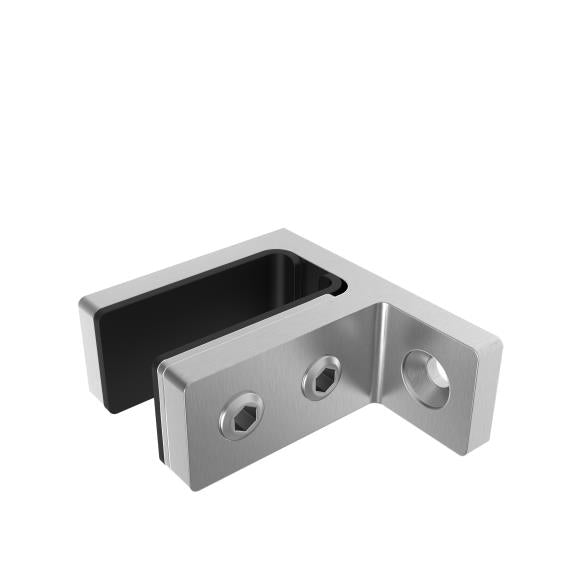 Glass clamp - glass/wall