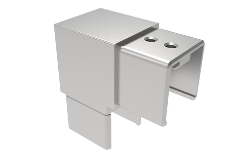 Flush angle 90°, 40x40x2mm