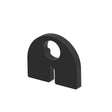 Rubber inlay for glass clamp model