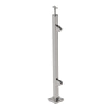 Inox pole, VK-straight, right AISI304, 40x40x2/2xm
