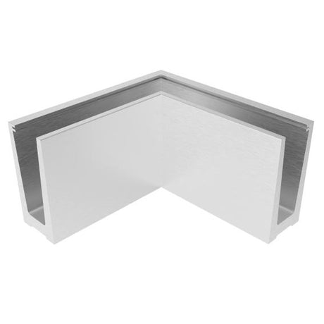 AL. profile, top mount  90° IN corner AL/ELOX/Sati