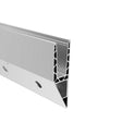 Aluminium profile for glass railing -side mounting