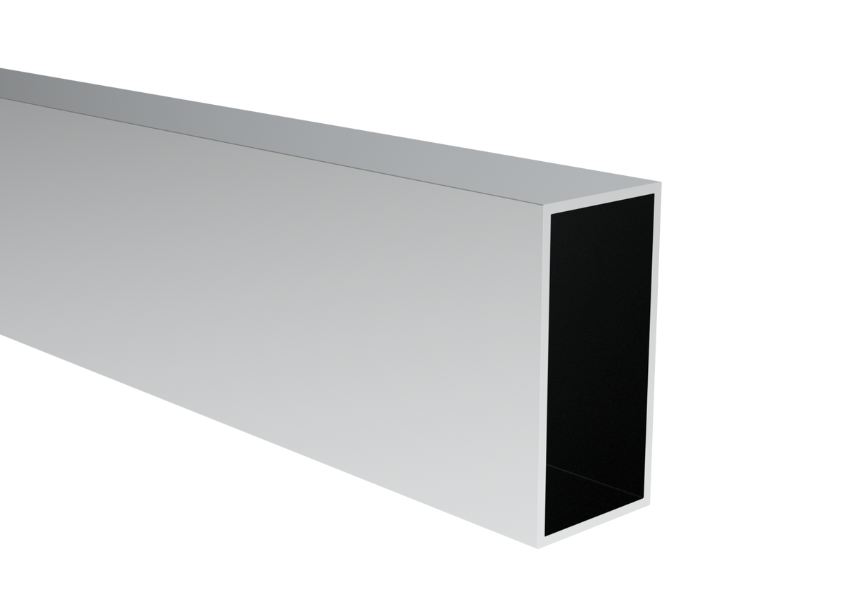 Rectangular aluminum profile