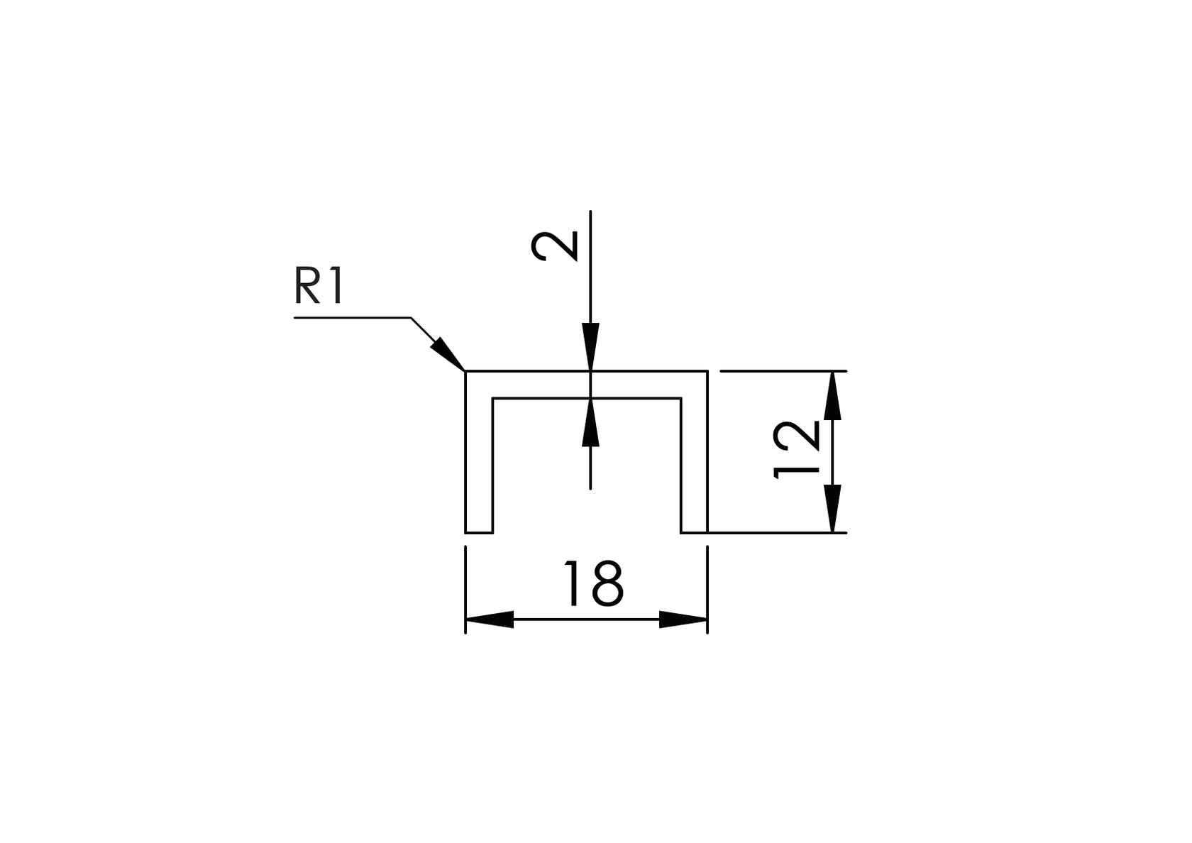 Completion of the glass filling