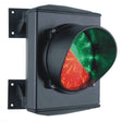 ASF single-chamber traffic light red/green, aluminum cover, 24V DC, IP