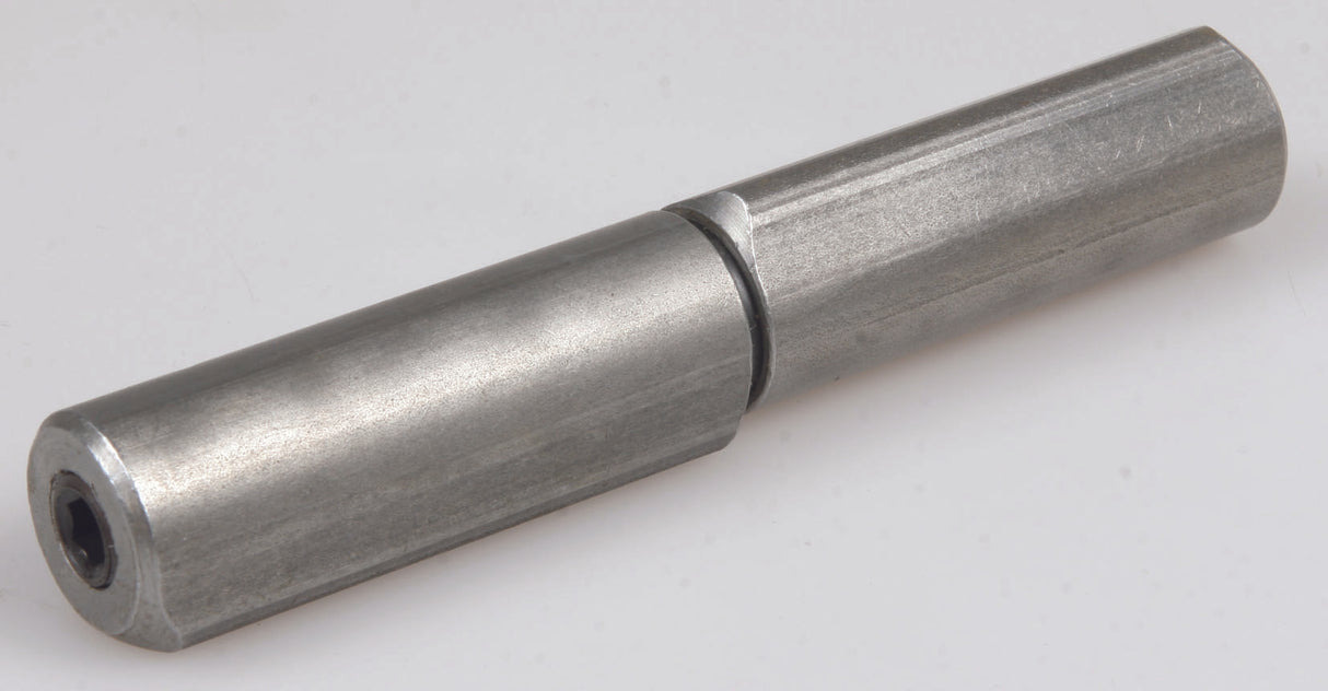 Weldable hinge D22, L134-150mm