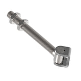 Hinge, adjustable long Zn, M20, L185mm