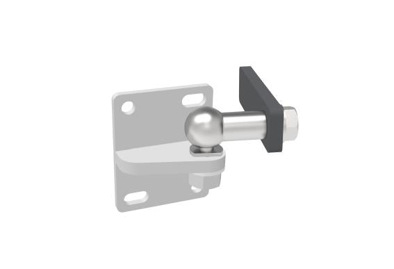 Off-axis hinge, top 120kg