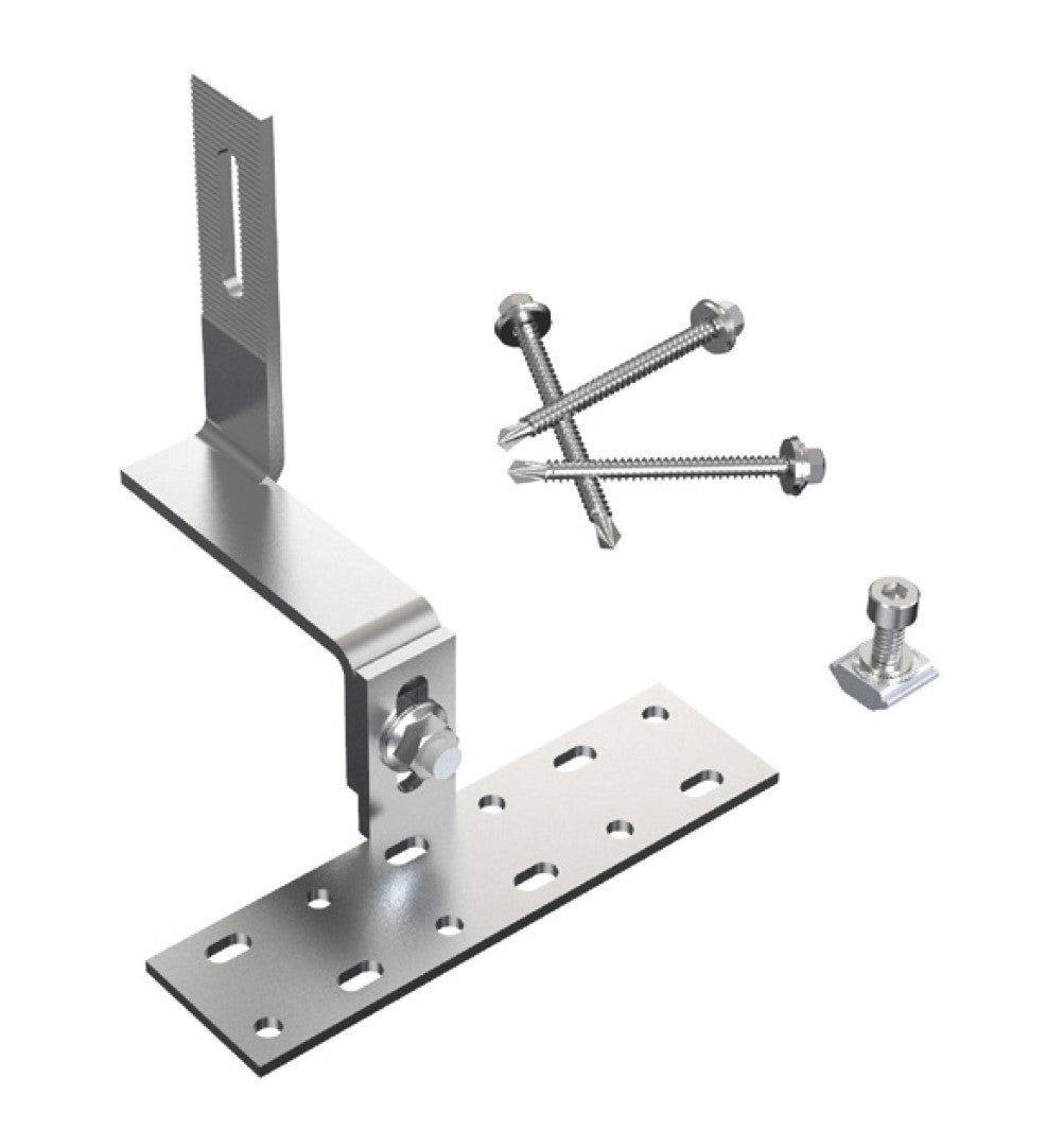 Stainless steel roof hooks with adjustment