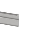 Aluminum fence adapter for fillings - 6000mm cover strip