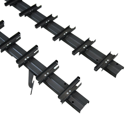 Movable steel system – louvered – pair (left + right)