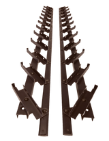 Movable aluminum system – vertical, louvered – pair (left + right)