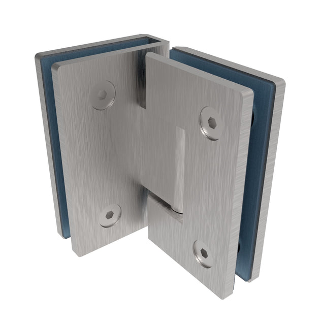 Hinge for glass door AISI304