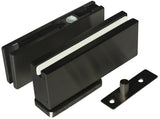 Bottom hinge with pivot to the floor AISI304, 190x70 BLACK