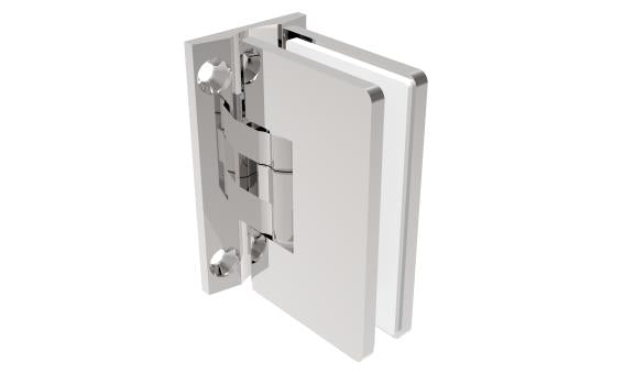 Hinge for glass door Brass flex