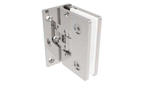 Hinge for glass door Brass flex