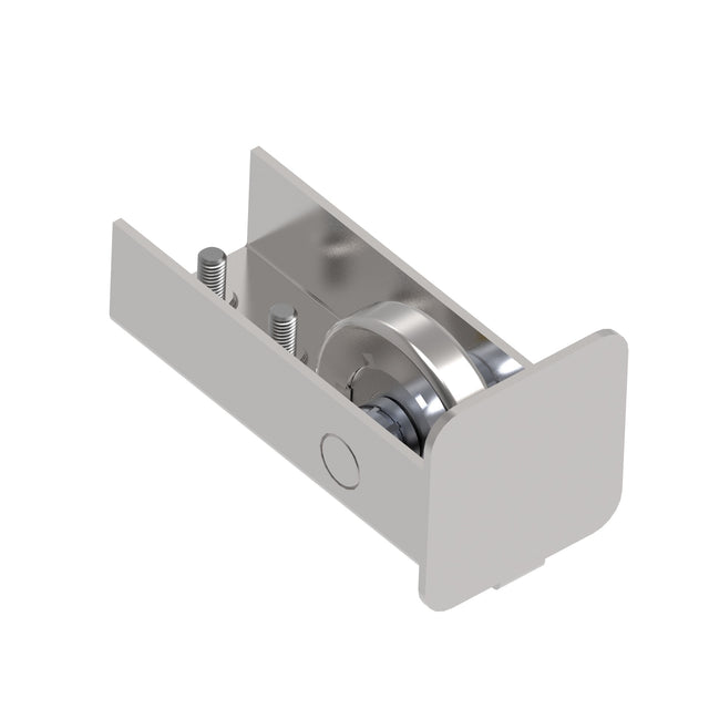 Guide wheel INOX profile 60x60mm