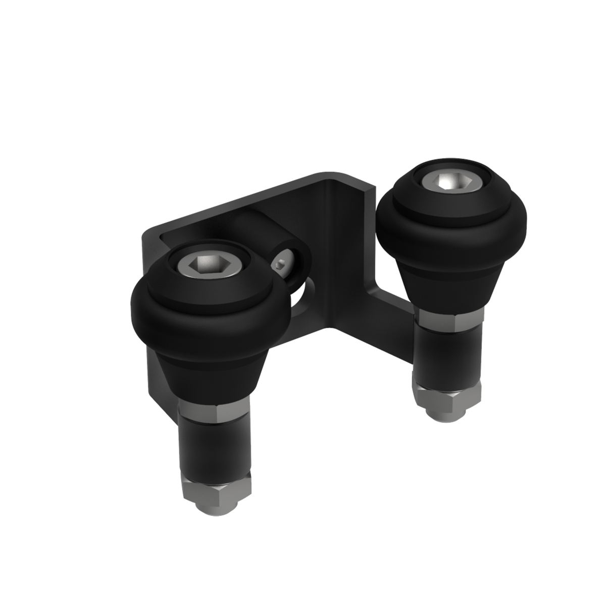 Upper slope, Zn, profile 40mm,  black