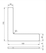 Platňa pre bočné kotvenie k vozíkom H/34