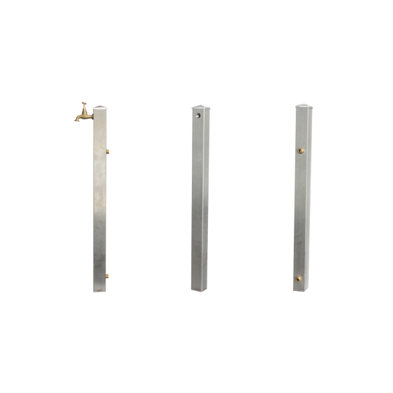 Záhradný stĺpik nerezový