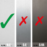 AL profile,  side mount- 90°conector AL/ELOX