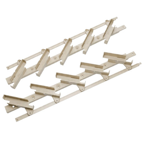 Pohyblivý plastový systém - žalúziový - pár (ľavý + pravý)