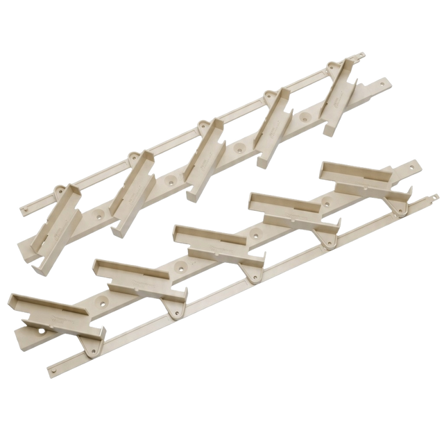 Pohyblivý plastový systém - žalúziový - pár (ľavý + pravý)