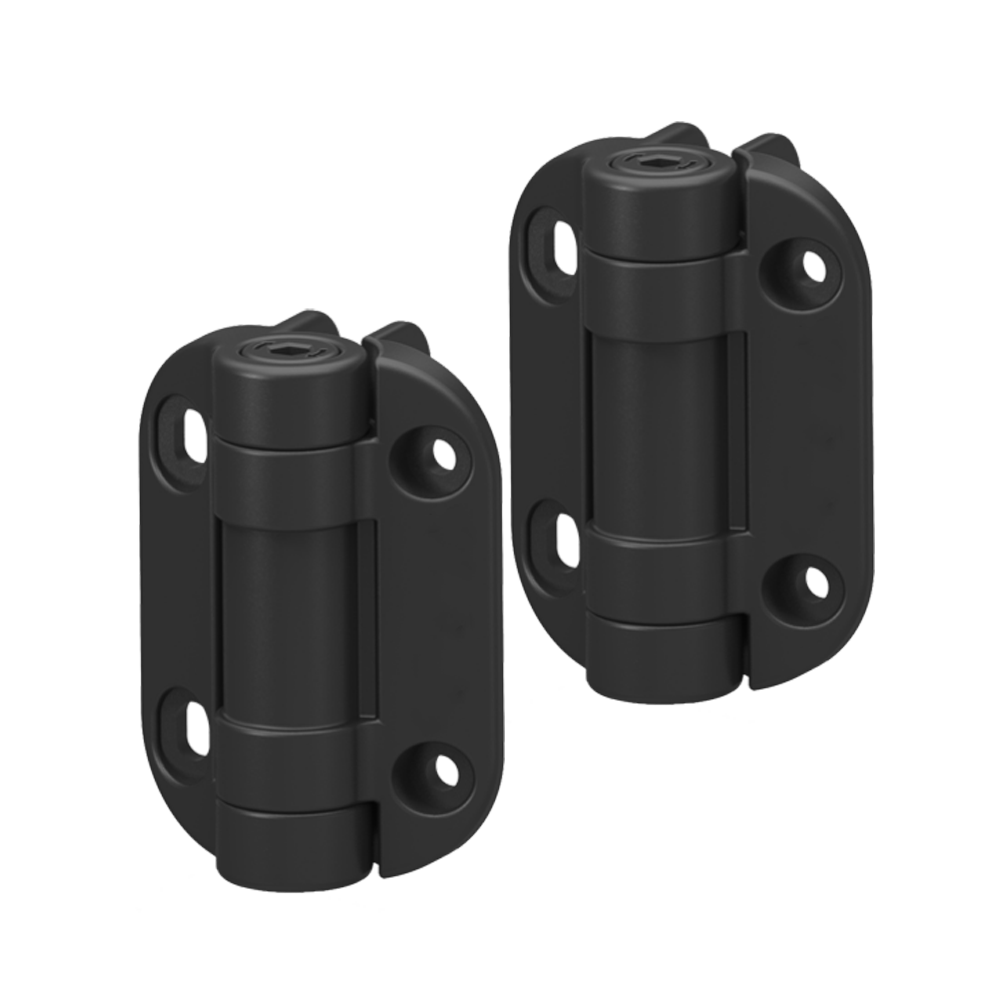 Hinge for gates, with adjustable spring